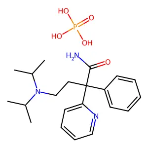 丙吡胺磷酸盐 structure