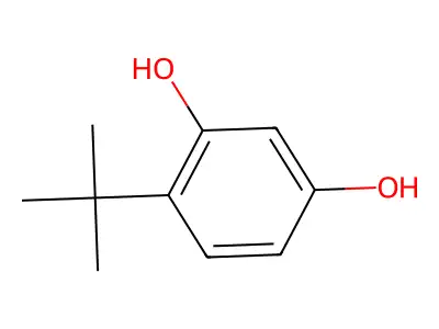 Resorcinol, 4-tert-butyl- structure