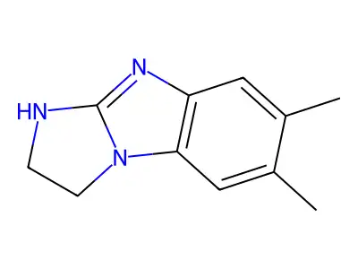 6,7-dimethyl-2,3-dihydro-1H-imidazo[1,2-a]benzimidazole structure