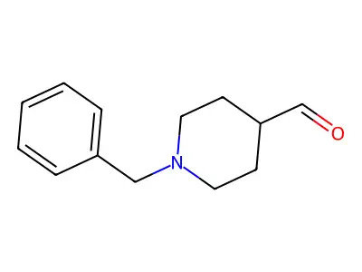 1-Benzylpiperidine-4-carbaldehyde structure