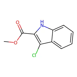 methyl 3-chloro-1H-indole-2-carboxylate structure