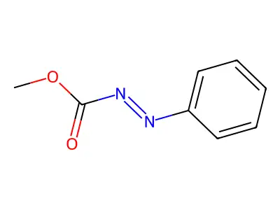 Methyl phenylazoformate structure