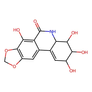 Lycoricidinol structure