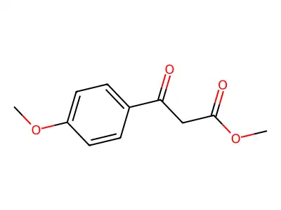 Methyl 4-methoxy-beta-oxobenzenepropanoate structure