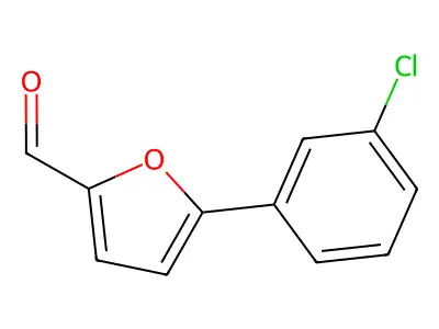 5-(3-Chlorophenyl)furfural structure