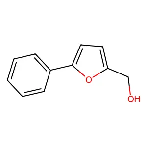 (5-Phenylfuran-2-yl)methanol structure