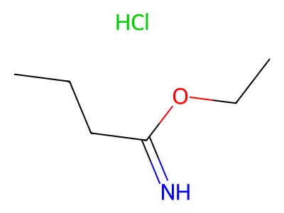 丁酰亚氨酸乙酯盐酸盐 structure