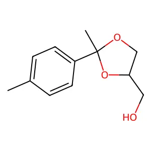 1,3-Dioxolane-4-methanol, 2-methyl-2-(4-methylphenyl)- structure