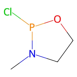 2-Chloro-3-methyl-1,3,2-oxazaphospholidine structure