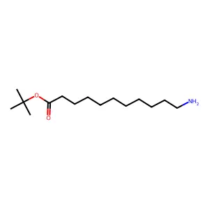Tert-butyl 11-aminoundecanoate structure