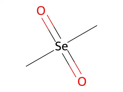 Selenone, dimethyl- structure