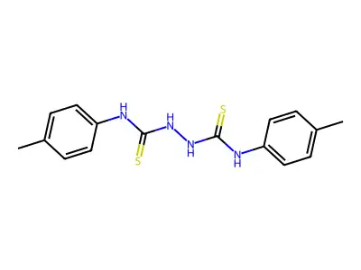1-(4-Methylphenyl)-3-[(4-methylphenyl)carbamothioylamino]thiourea structure