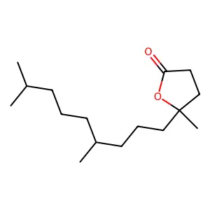 4,8,12-Trimethyltridecan-4-olide structure
