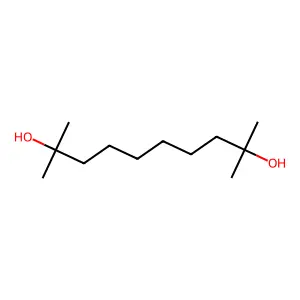 2,9-Dimethyl-2,9-decanediol structure