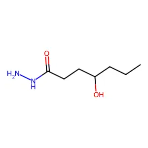 4-羟基庚酰肼 structure