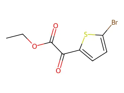 Ethyl (5-bromothiophen-2-yl)(oxo)acetate structure