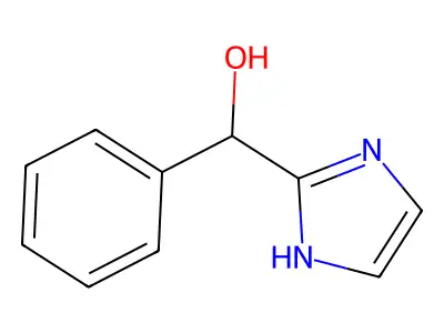 1H-imidazol-2-yl(phenyl)methanol structure