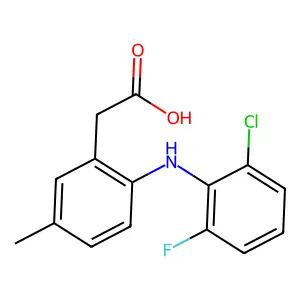 Lumiracoxib structure