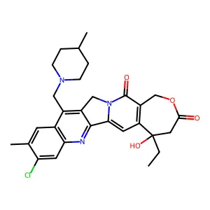 Elomotecan structure