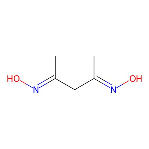 2,4-Pentanedione, 2,4-dioxime structure