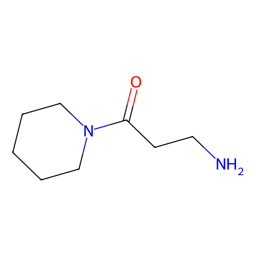 3-Amino-1-(piperidin-1-yl)propan-1-one structure