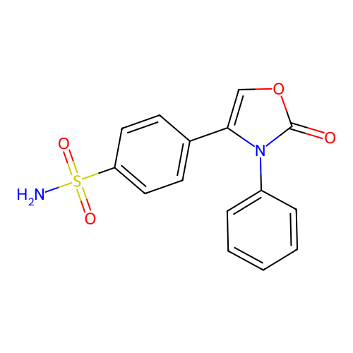 4-(2-Oxo-3-phenyl-1,3-oxazol-4-yl)benzenesulfonamide structure