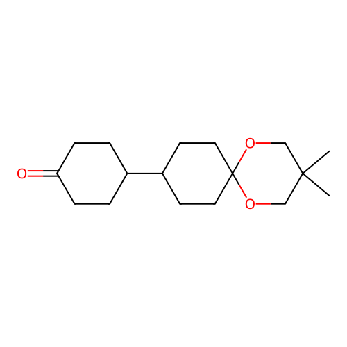 4-(3,3-Dimethyl-1,5-dioxaspiro[5.5]undecan-9-yl)cyclohexanone structure