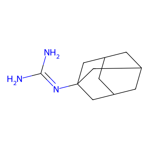 1-(1-Adamantyl)guanidine structure