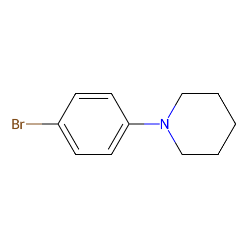 1-(4-Bromophenyl)piperidine structure