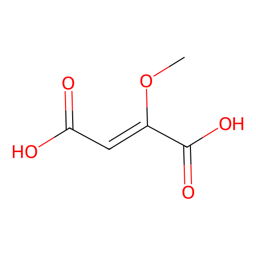 2-Methoxyfumaric acid structure