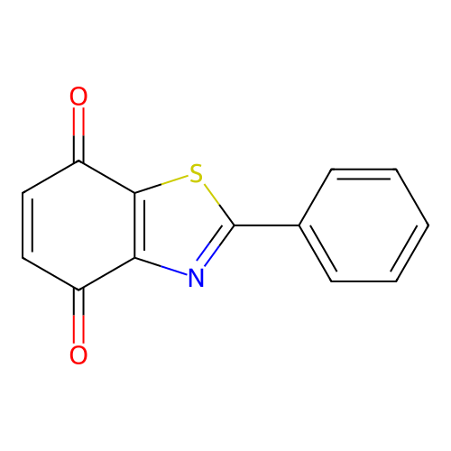 4,7-Benzothiazoledione, 2-phenyl- structure