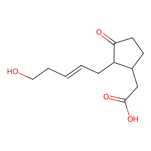 (±)-块茎酸 structure