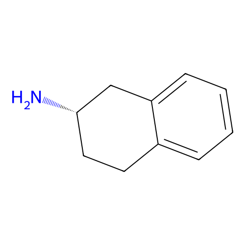 (S)-1,2,3,4-Tetrahydro-2-naphthylamine structure