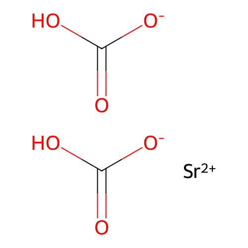 (~87~Sr)strontium bis(hydrogen carbonate) structure