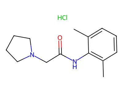 Pyrrocaine hydrochloride structure