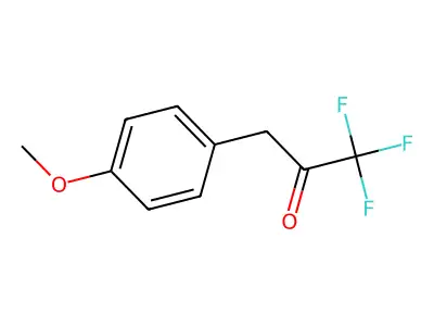 1,1,1-Trifluoro-3-(4-methoxyphenyl)propan-2-one structure