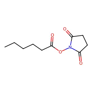 N-Hydroxysuccinimide caproic acid ester structure