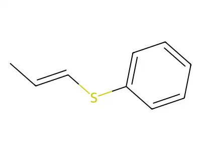 Phenyl propenyl sulfide structure