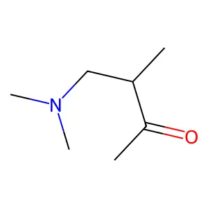 4-Dimethylamino-3-methyl-2-butanone structure