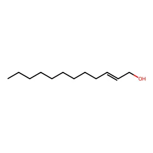 2-Dodecen-1-ol structure