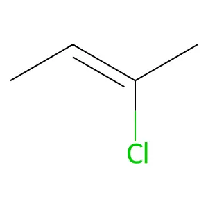 2-Chloro-2-butene structure