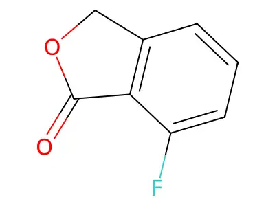 7-Fluoro-1(3H)-isobenzofuranone structure