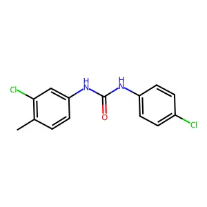 N-(3-Chloro-4-methylphenyl)-N'-(4-chlorophenyl)urea structure