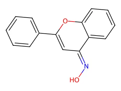 Flavone oxime structure