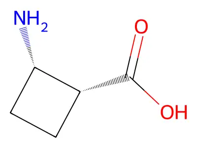 2-氨基环丁烷-1-甲酸 structure