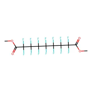 Dimethyl perfluoroazelate structure
