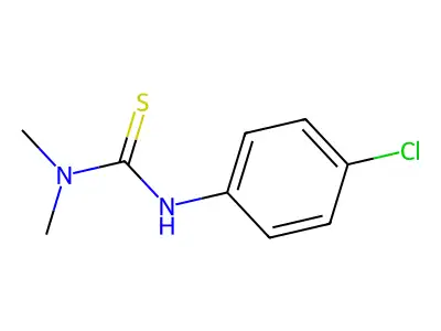 3-(4-Chlorophenyl)-1,1-dimethyl-2-thiourea structure