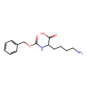 N-alpha-Benzyloxycarbonyl-L-lysine structure