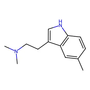 5,N,N-三甲基色胺 structure