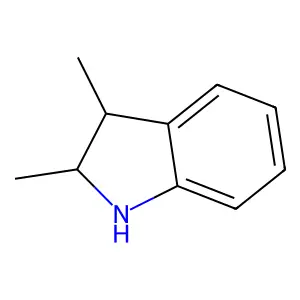 2,3-dimethyl-2,3-dihydro-1H-indole structure